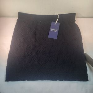 Sampeel XL Black Mini Skirt